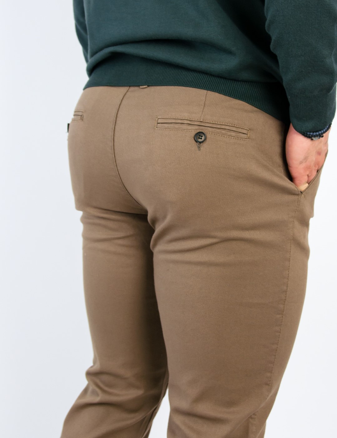 Ben Tailor ανδρικό καμιλό υφασμάτινο Chinos παντελόνι 0178K φωτογραφία